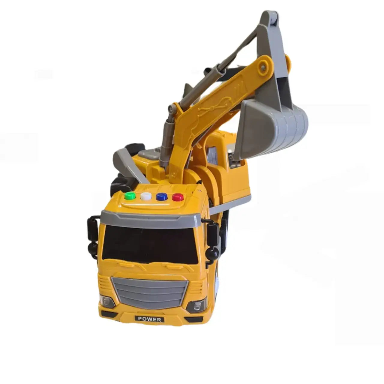 Juguete camión excavadora inercial- Regalo para Niños