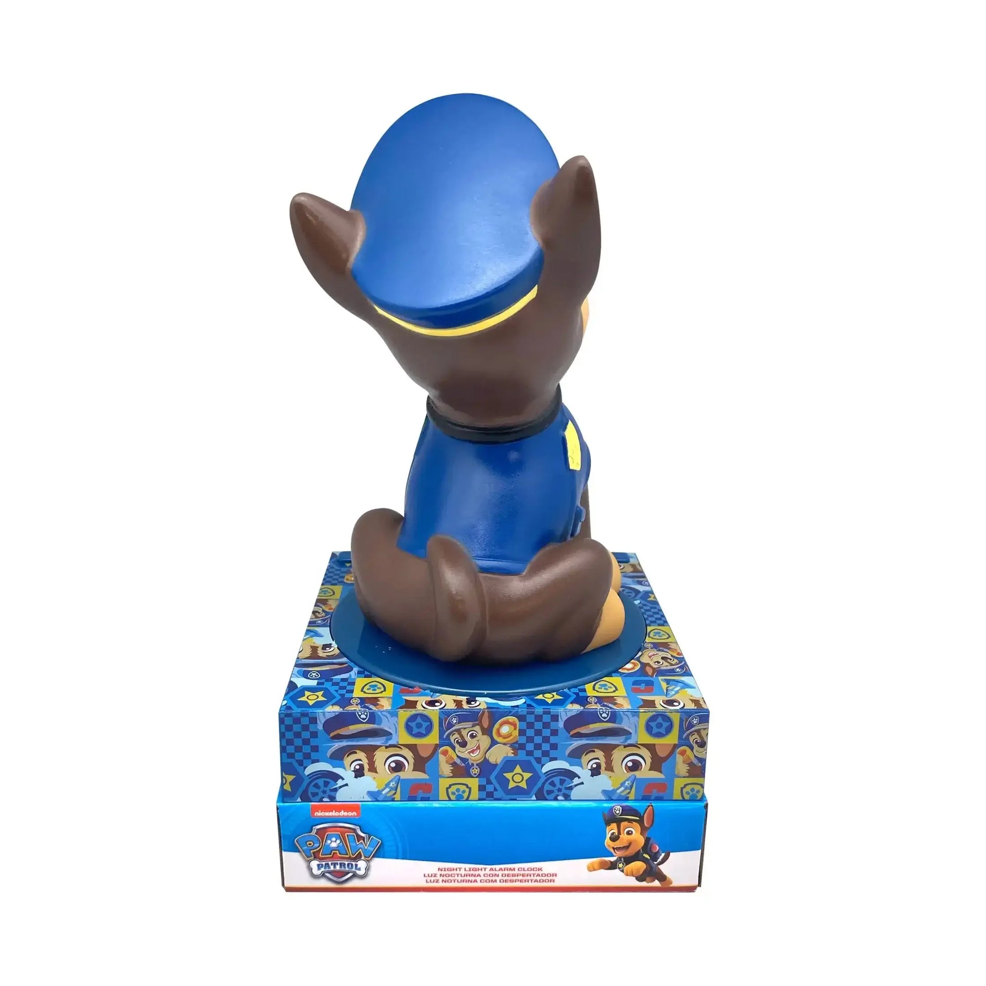 Lámpara infantil 3D con despertador PATRULLA CANINA 25cm