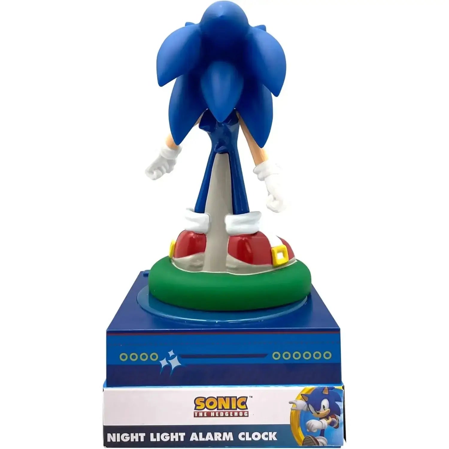 Lámpara infantil 3D con despertador SONIC 25cm