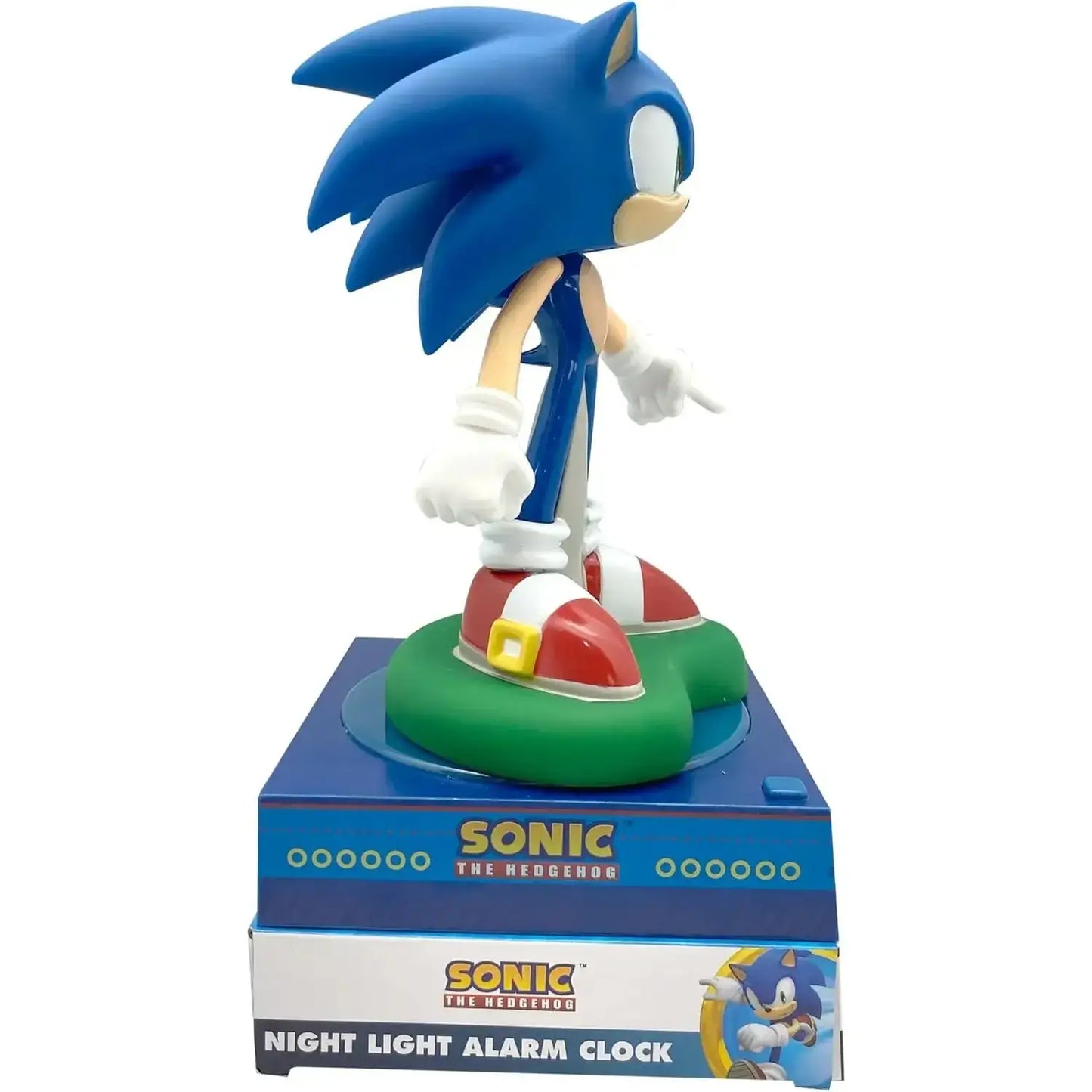 Lámpara infantil 3D con despertador SONIC 25cm