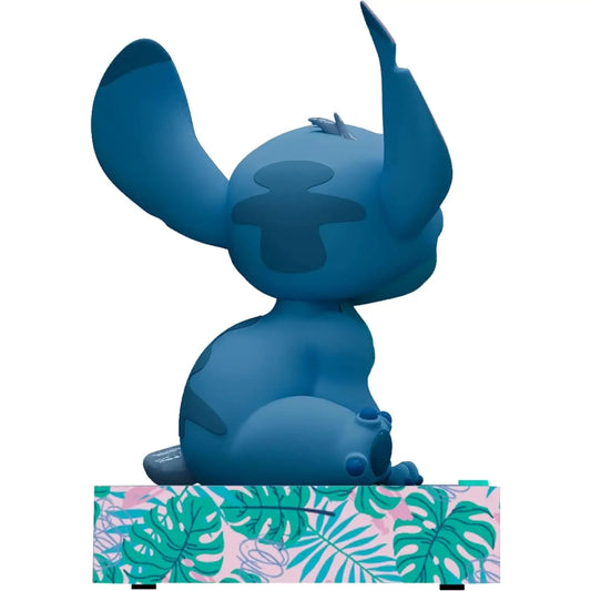 Lámpara infantil 3D con despertador STITCH 25cm