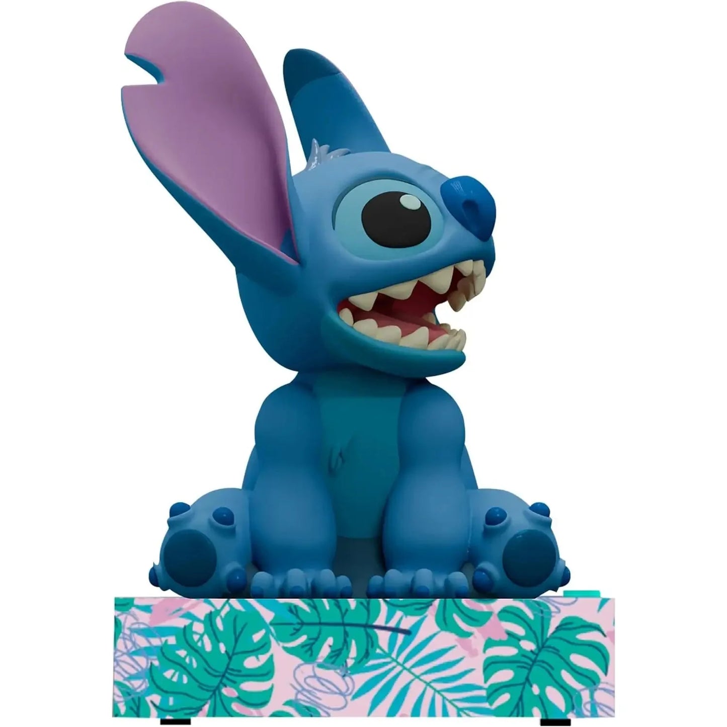 Lámpara infantil 3D con despertador STITCH 25cm
