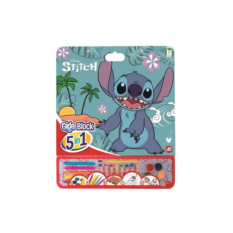 Libro de pegatinas para pintar Giga Block Stitch 5 en 1