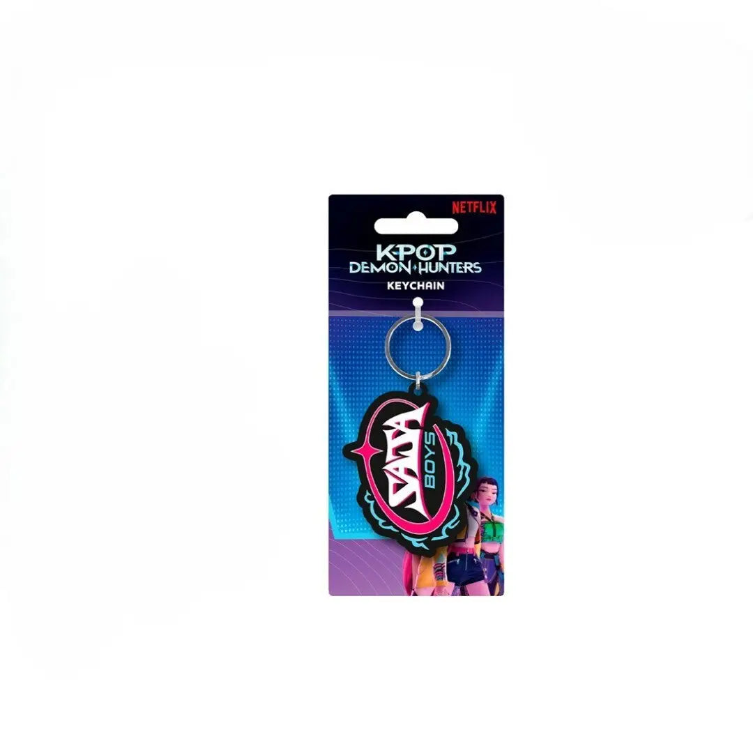 Llavero SAJA BOYS de PVC K-POP DEMON HUNTERS