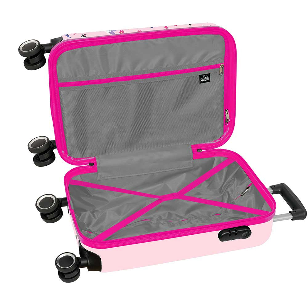 Maleta trolley de cabina Disney Minnie 34,5x20x55cm