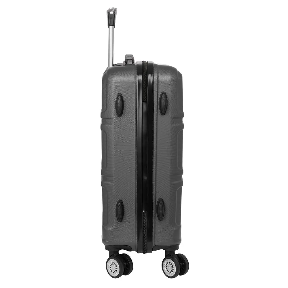 Maleta trolley de cabina gris oscuro 34,5x20x55cm - maleta