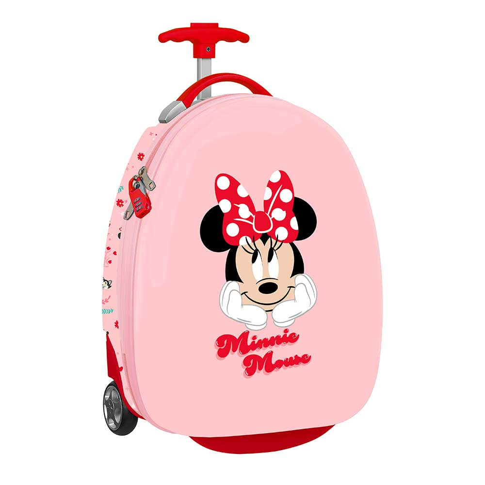 Maleta trolley infantil Minnie Mouse Disney 16’’ 28x23x43cm - maleta