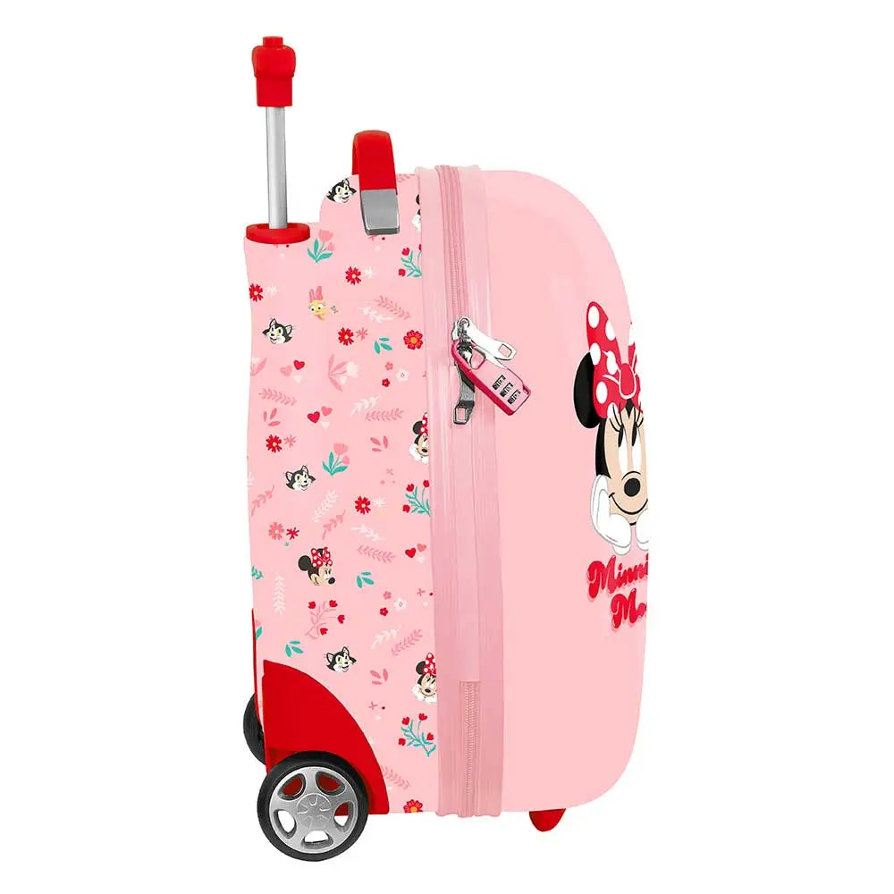 Maleta trolley infantil Minnie Mouse Disney 16’’ 28x23x43cm - maleta
