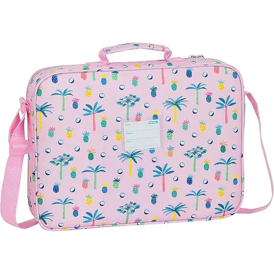 Maletín cartera extraescolares MOOS Paradise 38x28x6cm Mochila