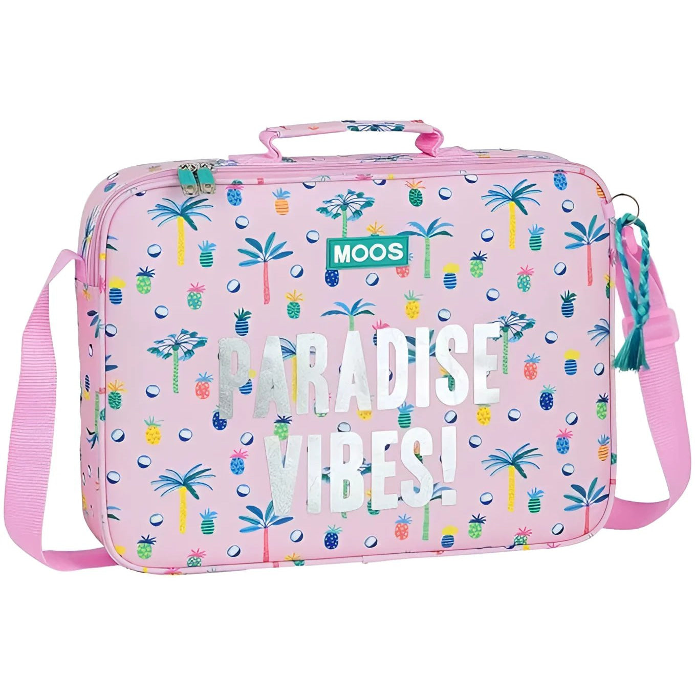 Maletín cartera extraescolares MOOS Paradise 38x28x6cm - Mochila