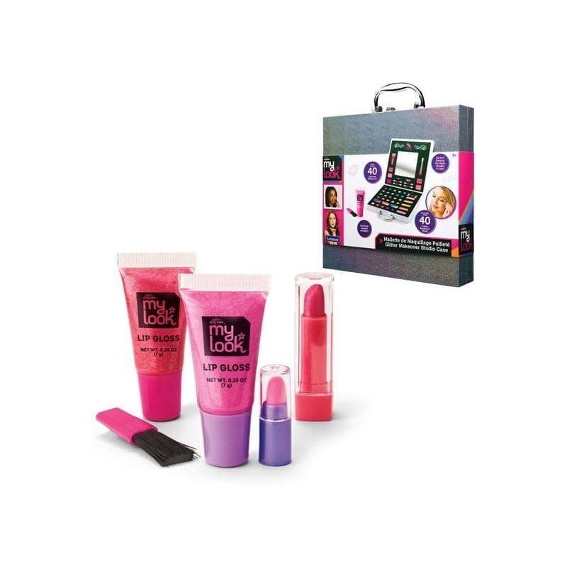 Maletín maquillaje con más de 35 colores y pinceles - Juguete