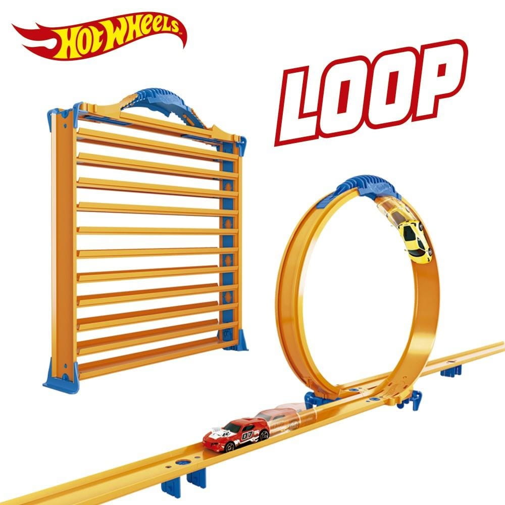 Maletín portacoches Hot Wheels 3 en 1 con rampas y loop