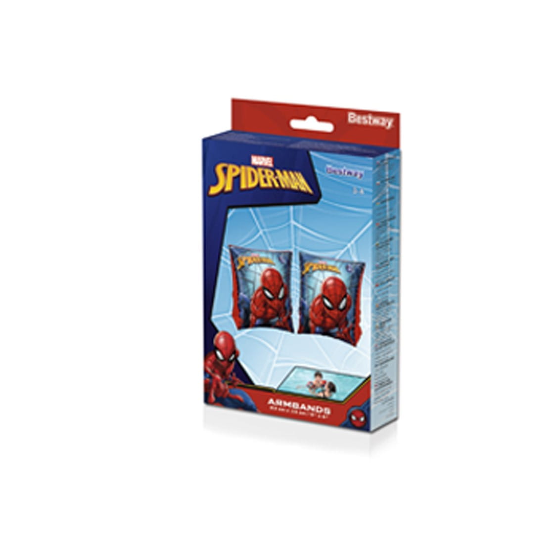 Manguitos brazaletes Spiderman Marvel para niños niñas 23x15cm