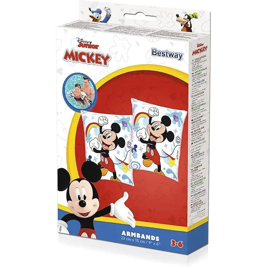 Manguitos hinchables Mickey Mouse 23x15cm (2 unidades) Piscina