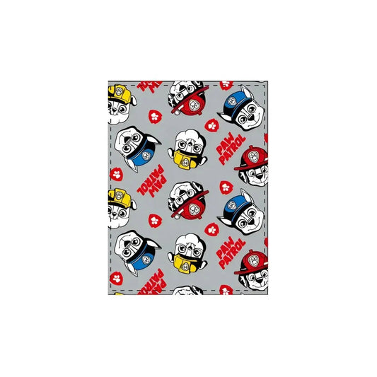 Manta coralina PATRULLA CANINA 100x140cm