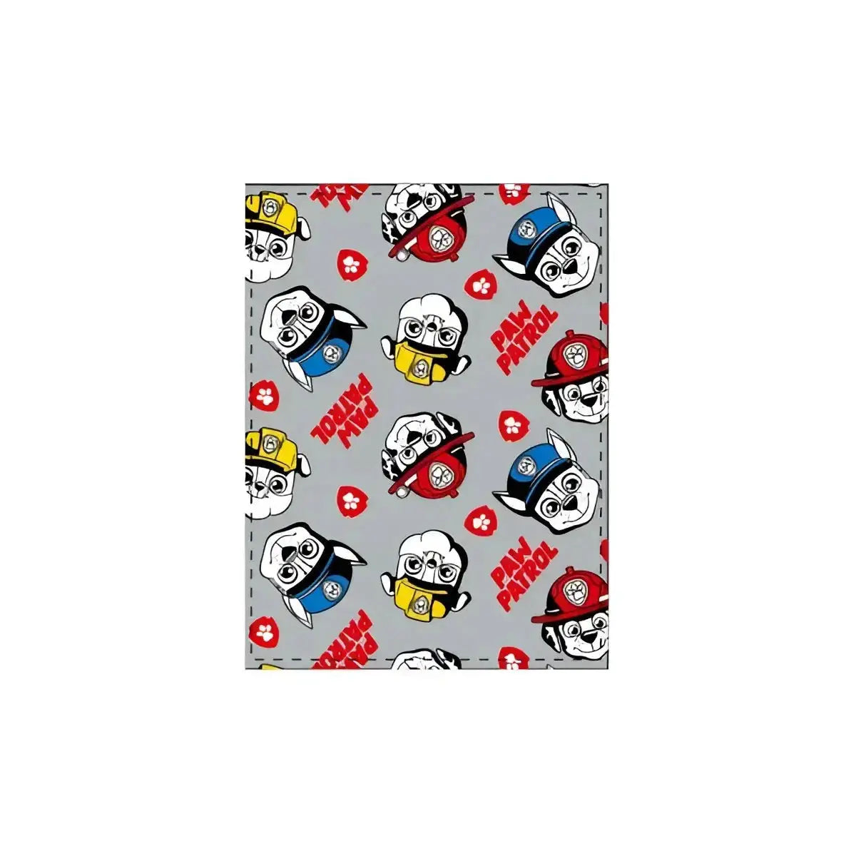 Manta coralina PATRULLA CANINA 100x140cm
