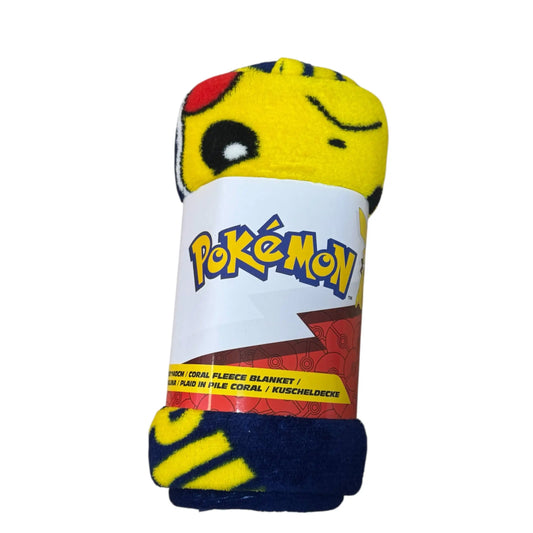 Manta coralina POKEMON PIKACHU 100x140cm