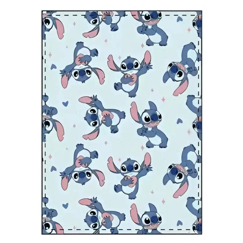 Manta coralina STITCH 100x140cm