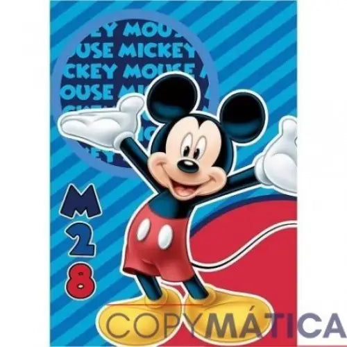 Manta polar MICKEY MOUSE 100x140cm