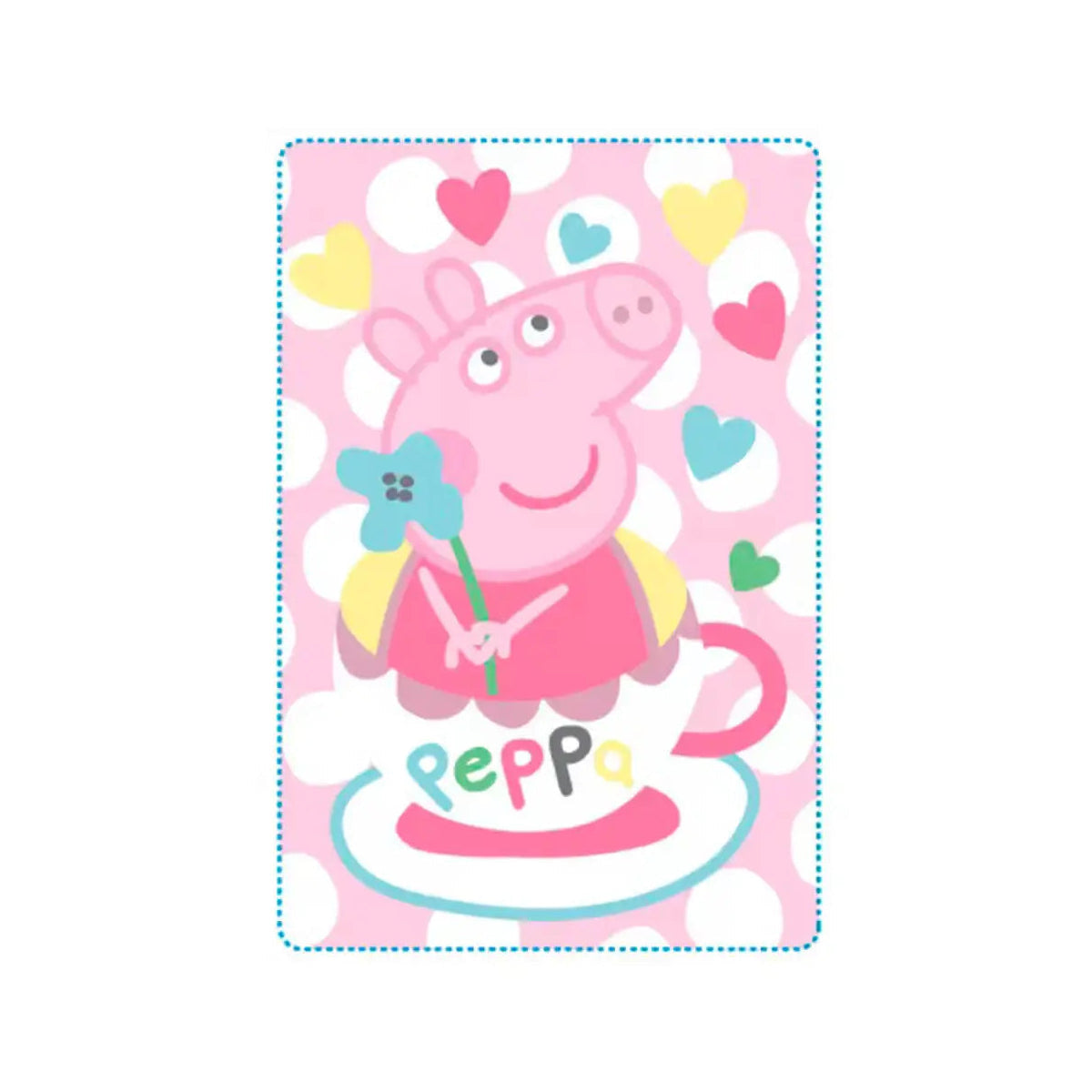 Manta polar PEPPA PIG 100x150cm