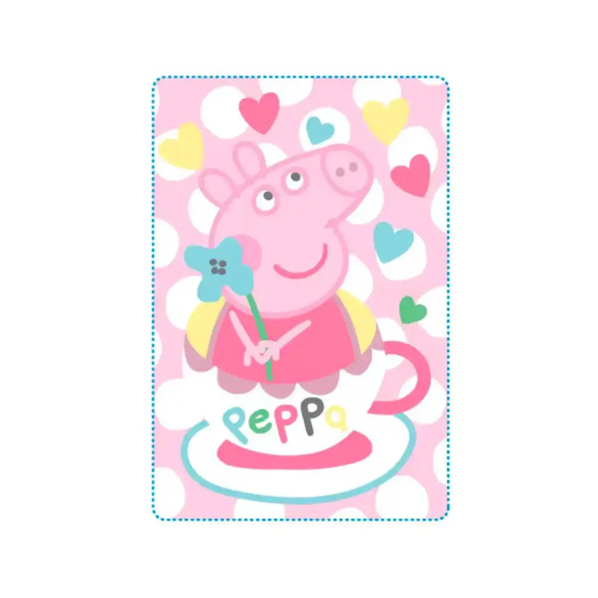 Manta polar PEPPA PIG 100x150cm