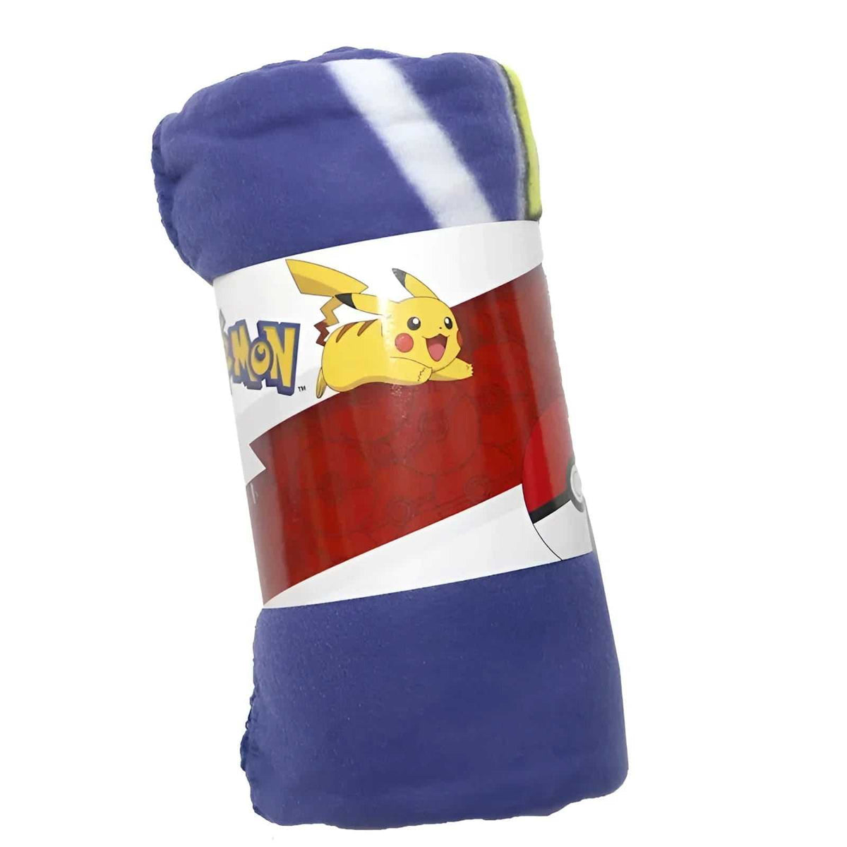 Manta polar Pikachu suave y cálida para niños