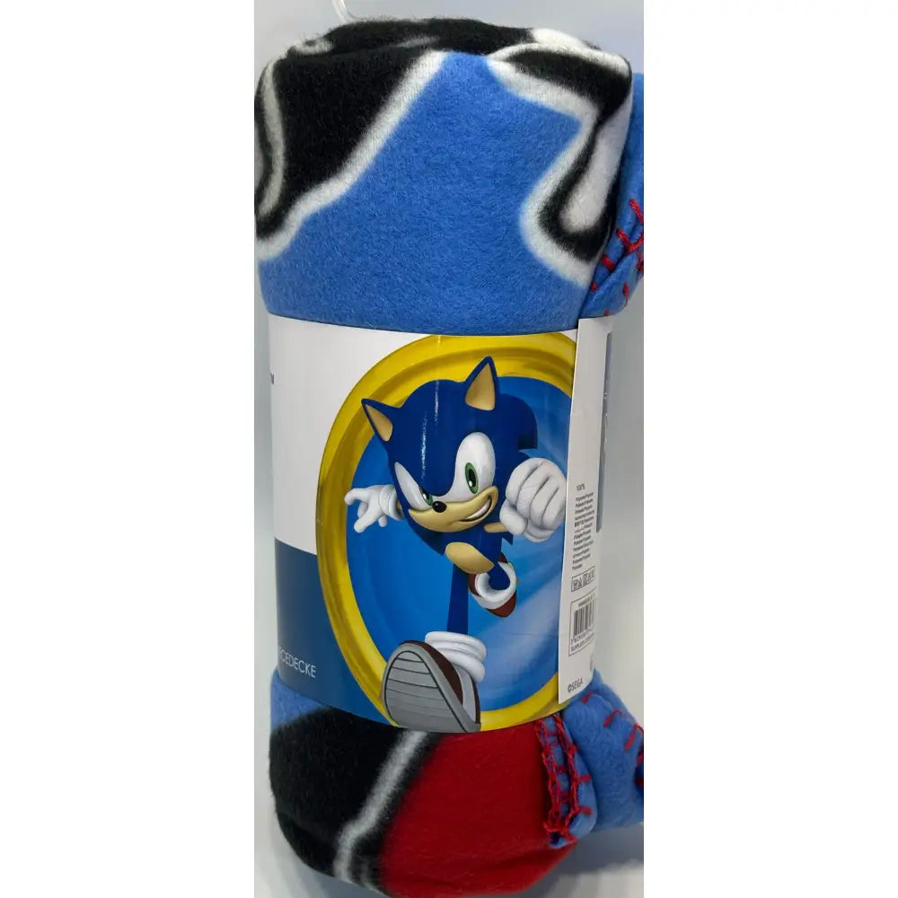 Manta polar Sonic el Erizo 140x100 cm oficial