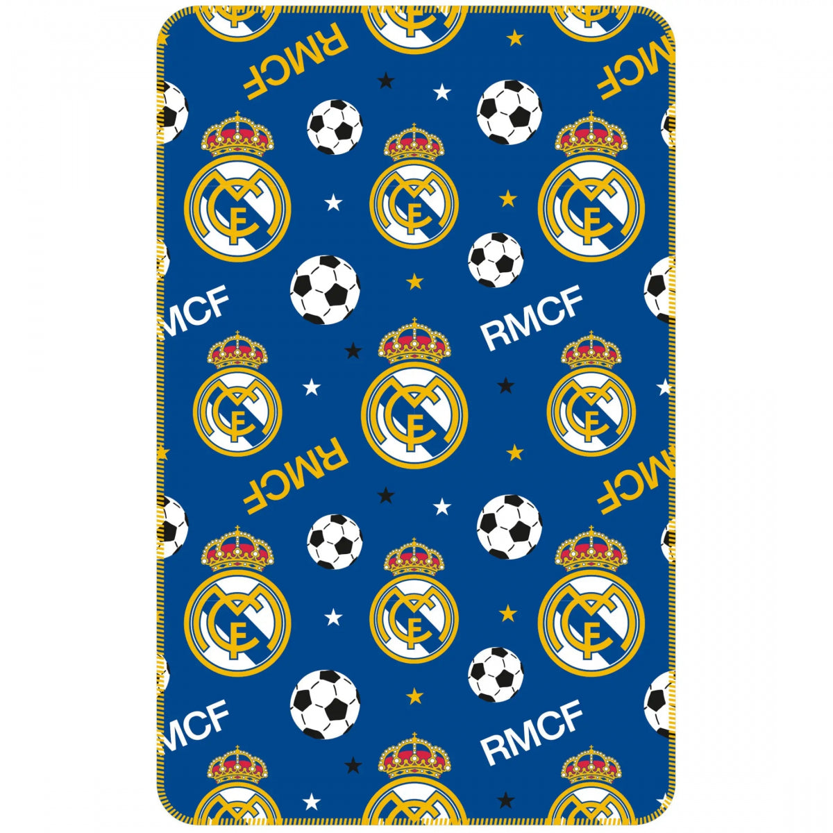 Manta coralina REAL MADRID azul 150x95CM