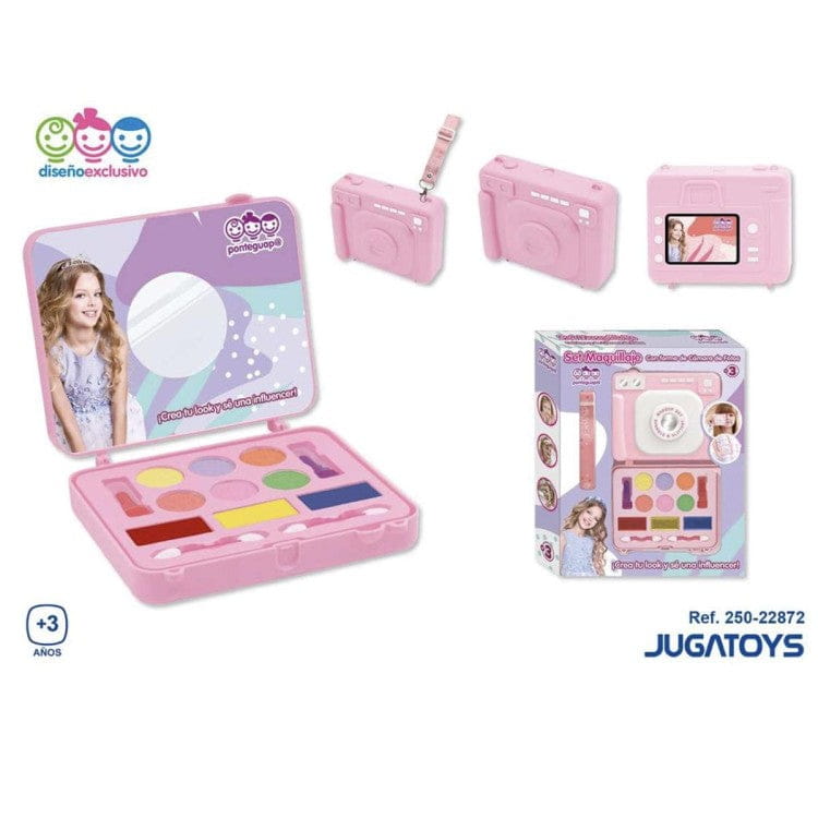 Maquillaje en forma de cámara fotos - maletin