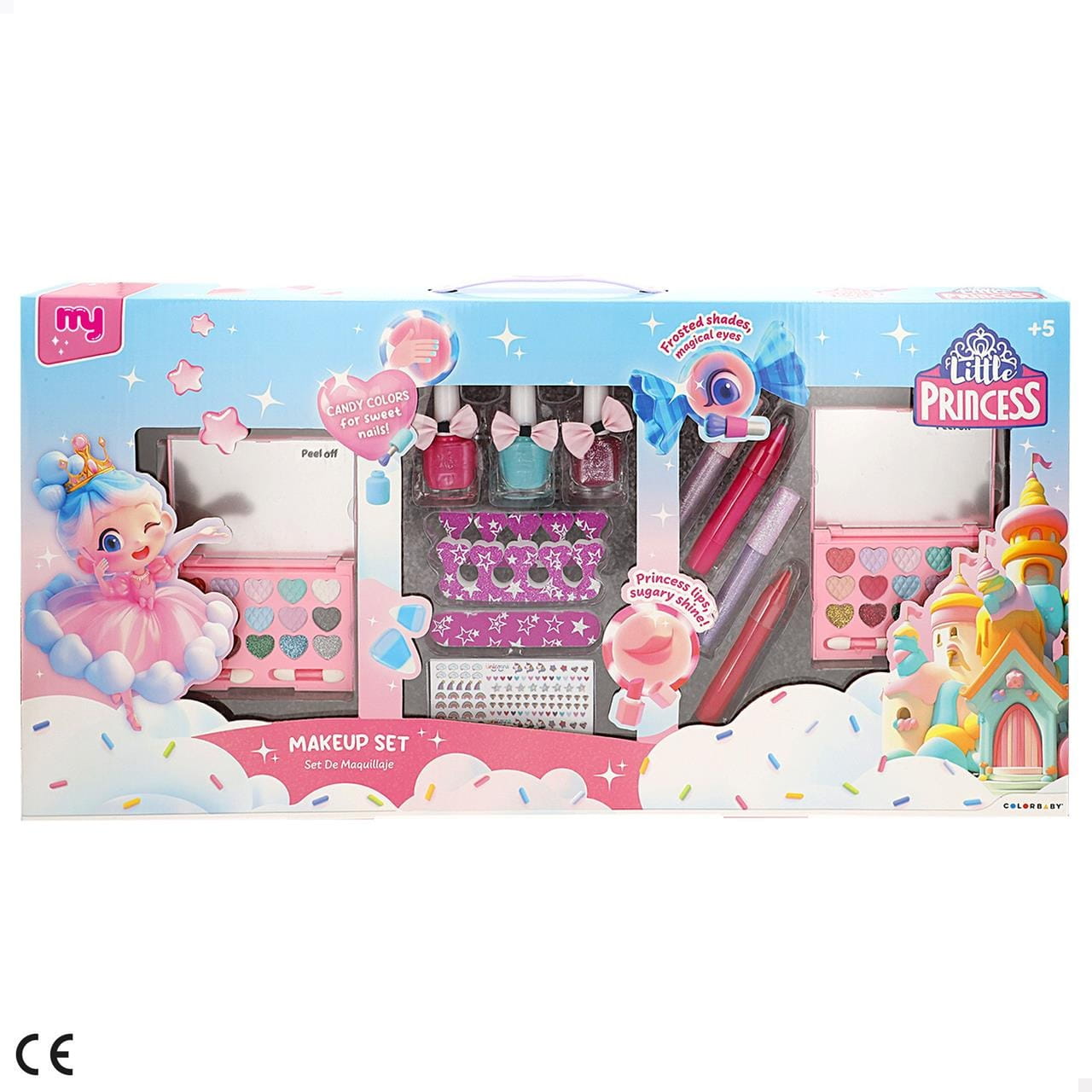 Mega set maquillaje con accesorios de belleza - Juguete