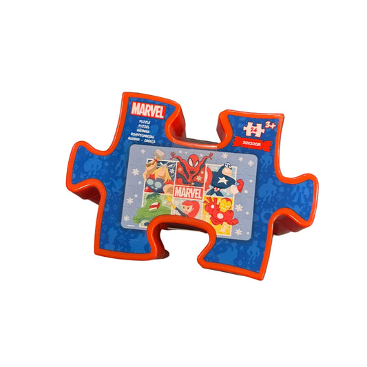 Mini puzzle Marvel Avengers Vengadores 24 piezas con tamaño total de 30x20cm