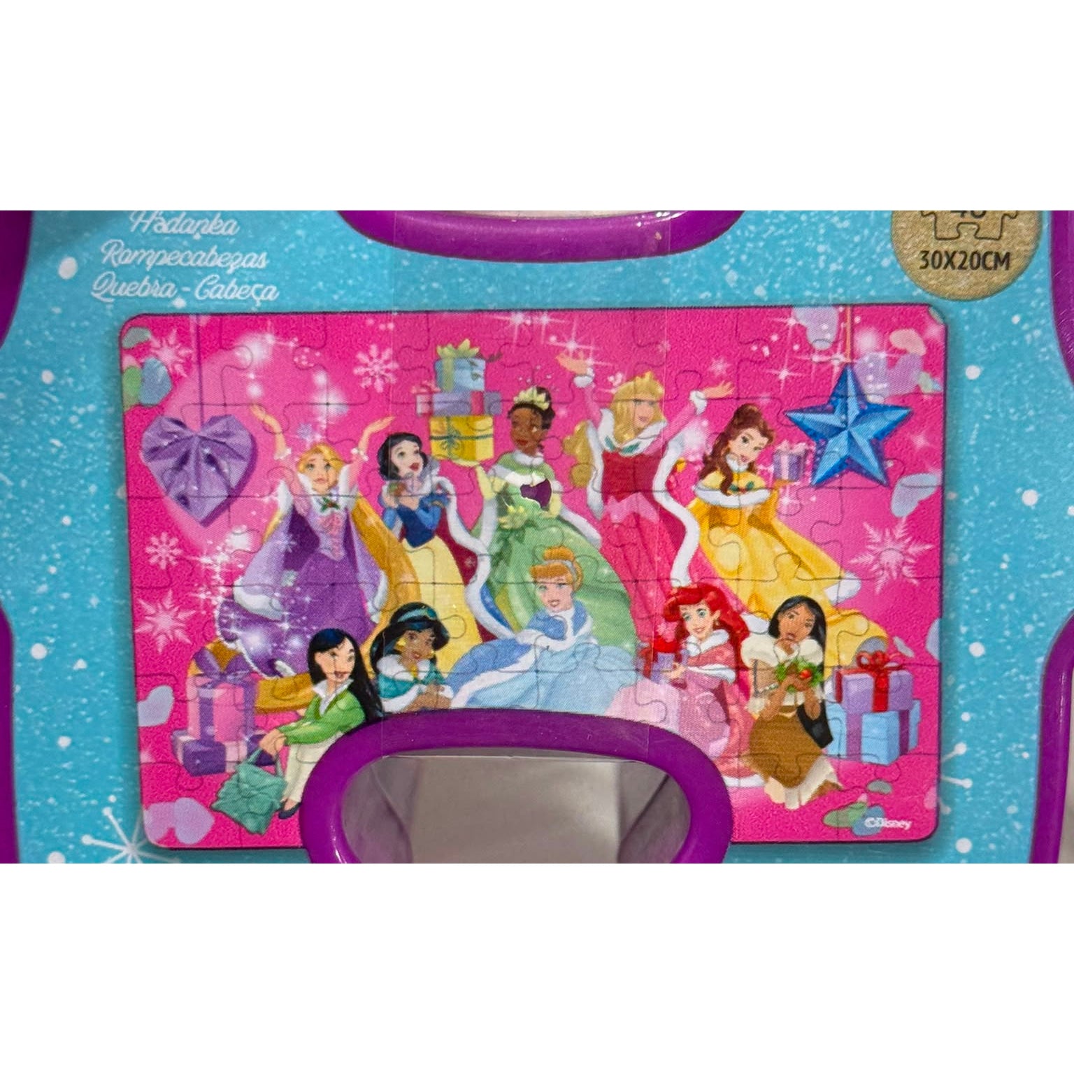 Mini puzzle Princesas Disney 48 piezas de 30x20cm