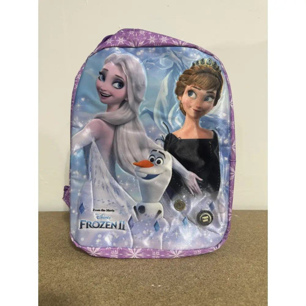 Mochila 27cm con música Frozen - infantil