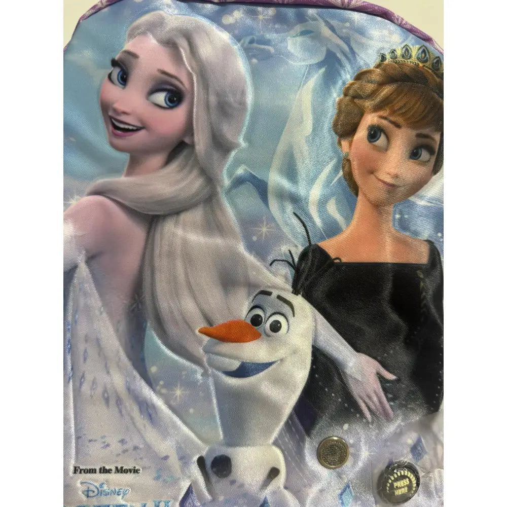 Mochila 27cm con música Frozen - infantil