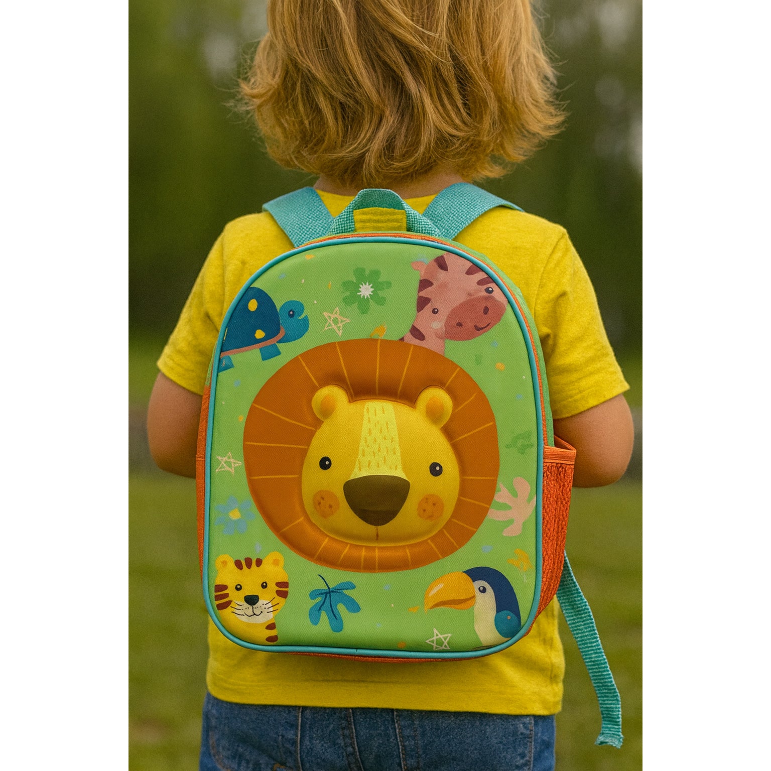 Mochila 3D 24cm In To The Jungle - infantil