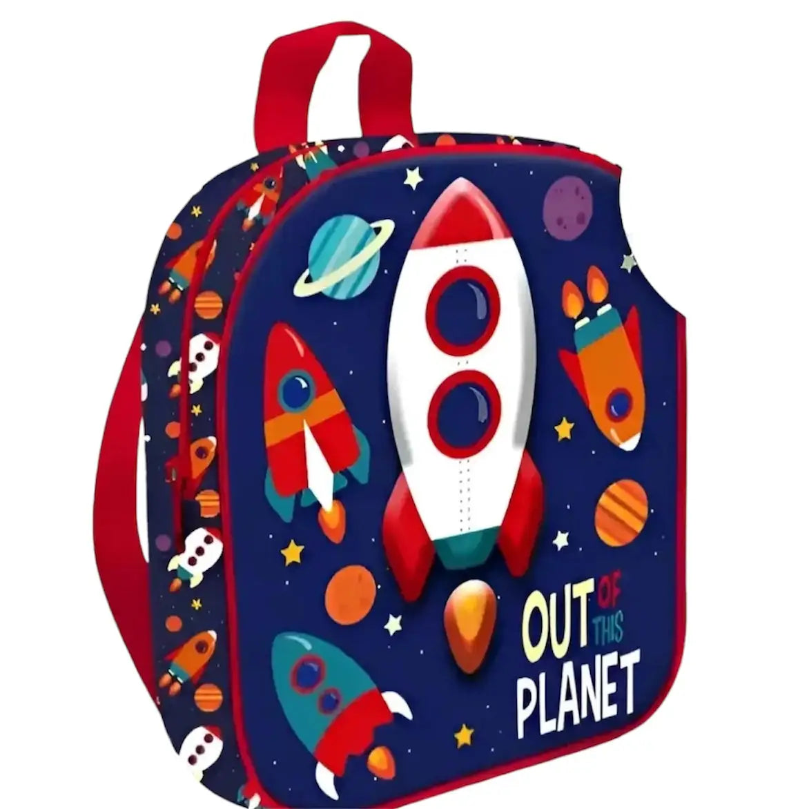 Mochila 3D 24cm Out Planet - infantil