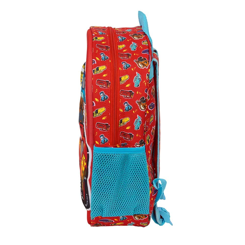 Mochila 3D Cars Rayo McQueen 27x10x33cm