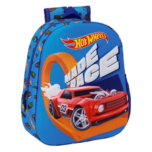 Mochila 3D Hot Wheels ’Made to race’ 27x10x33cm
