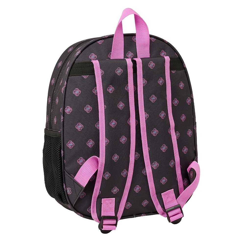 Mochila 3D K-POP Demon Hunters - Huntrix negra 27x10x33cm