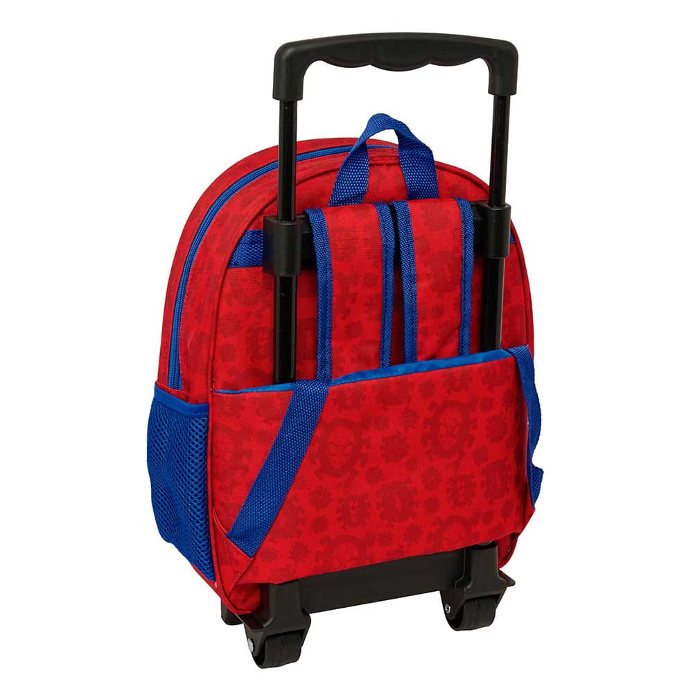Mochila 3D Spiderman con carro 27x10x33cm