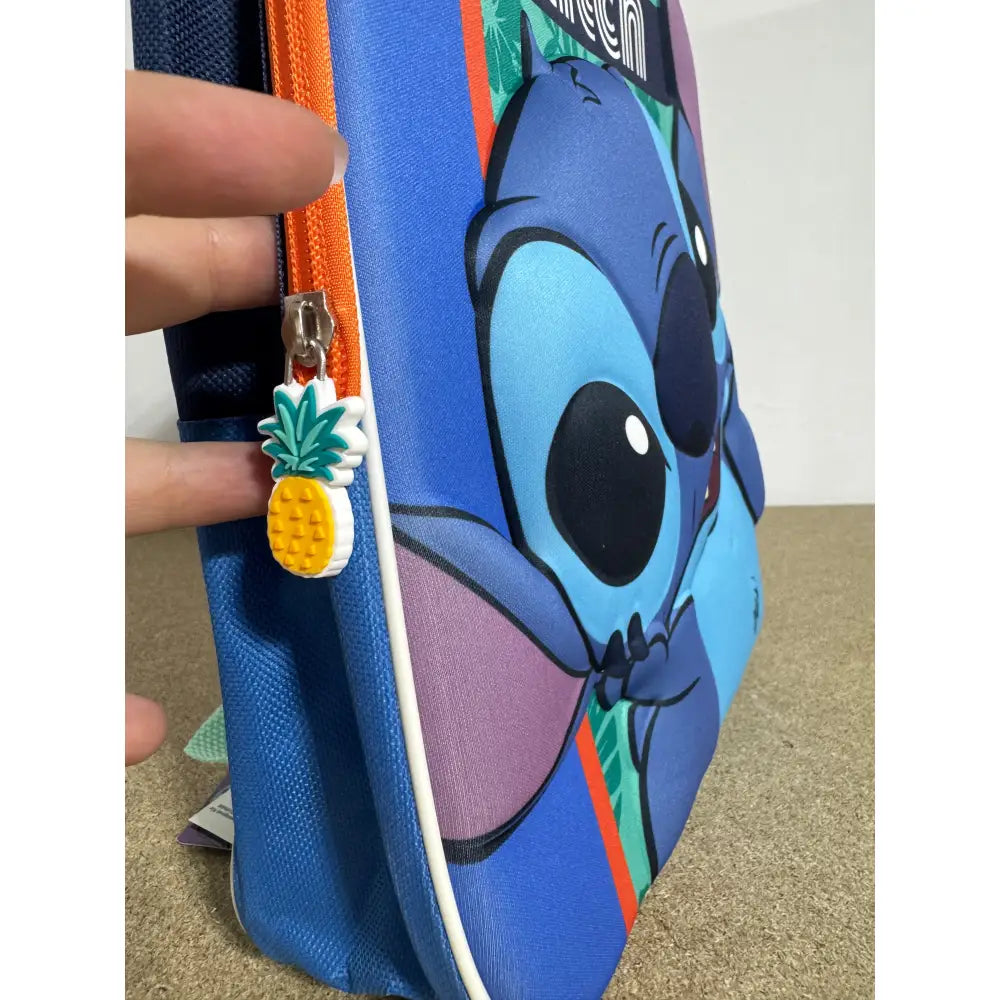 Mochila 3D de Stitch para Niños Colegio y Escuela