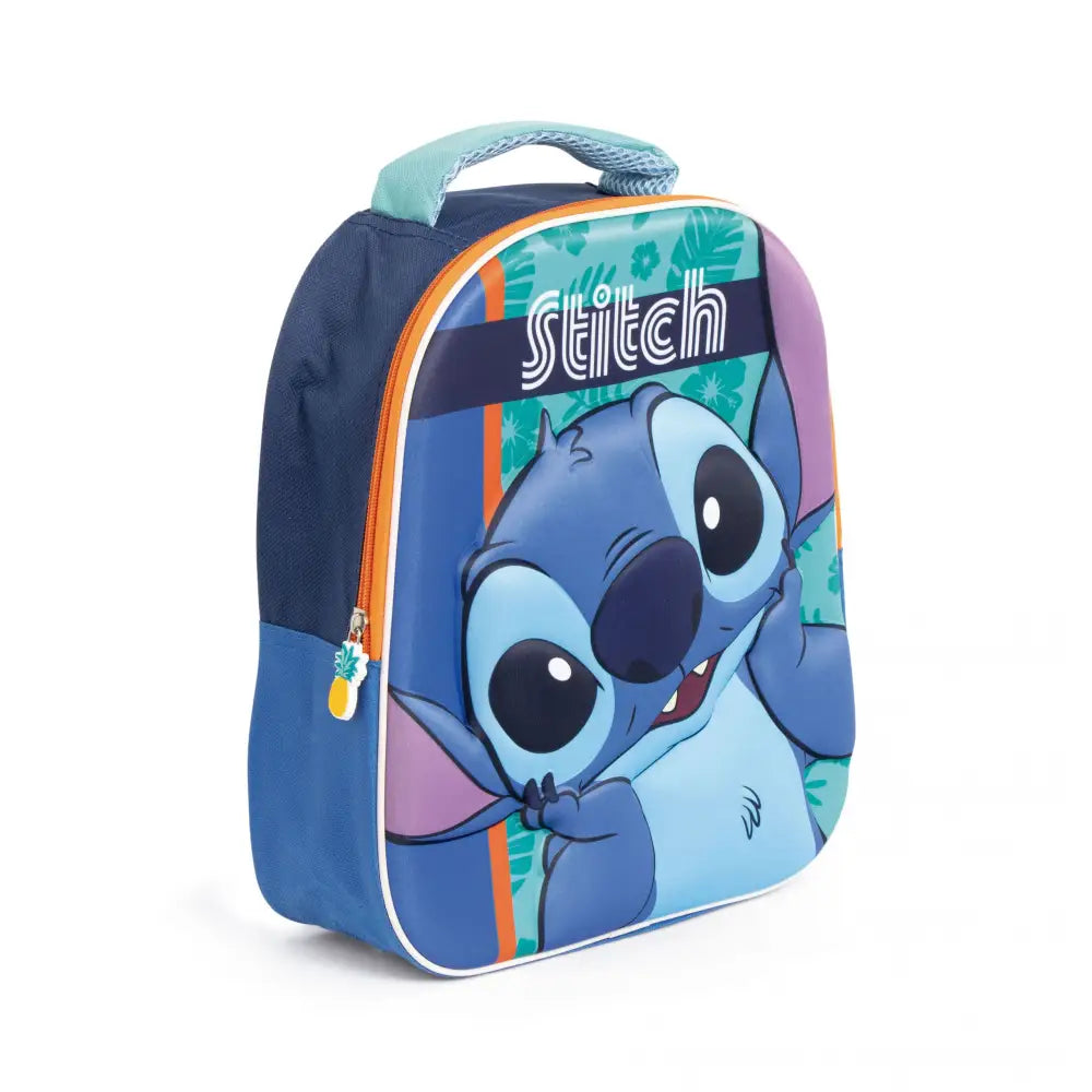 Mochila 3D de Stitch para Niños Colegio y Escuela