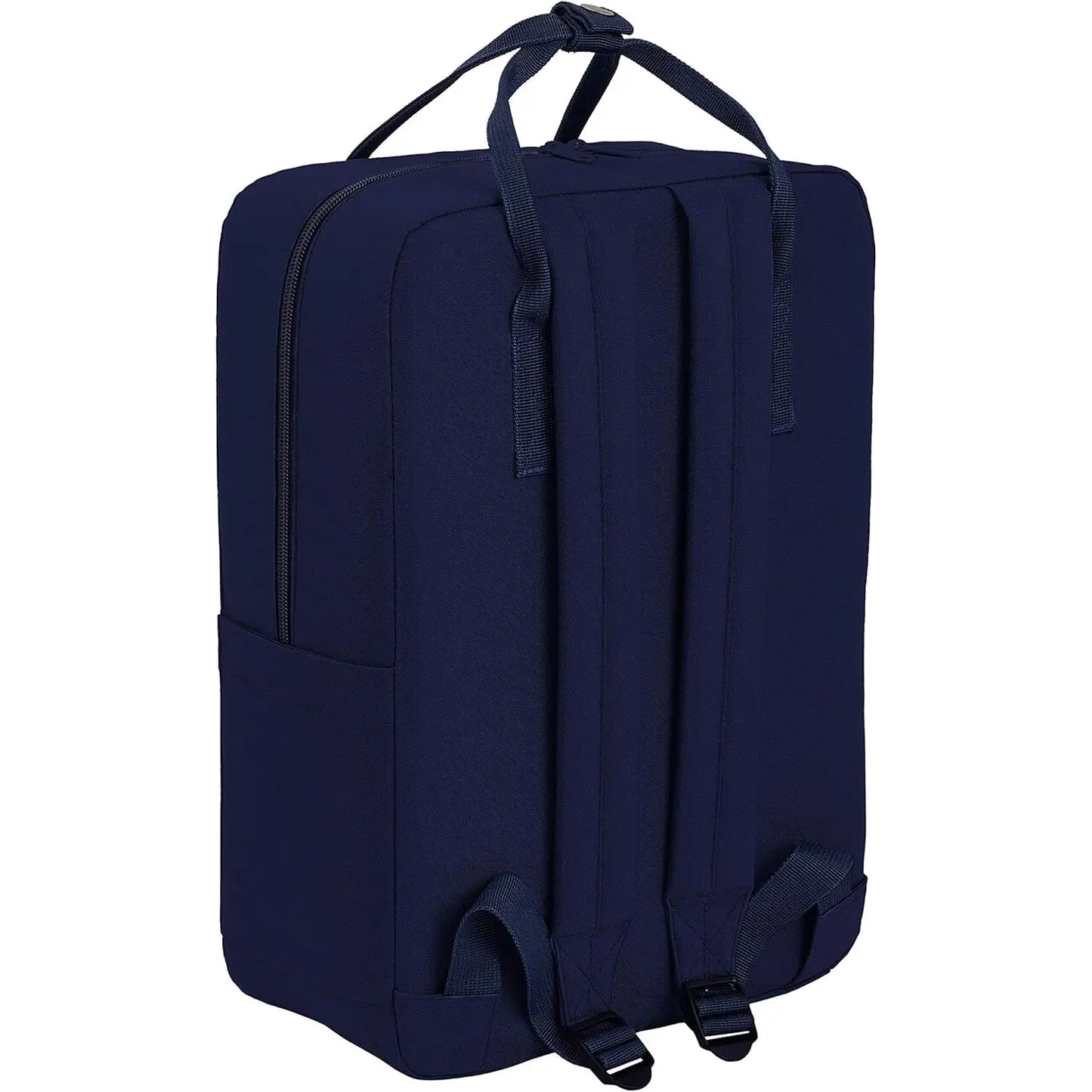 Mochila BENETTON azul navy con asas 27x13x38CM