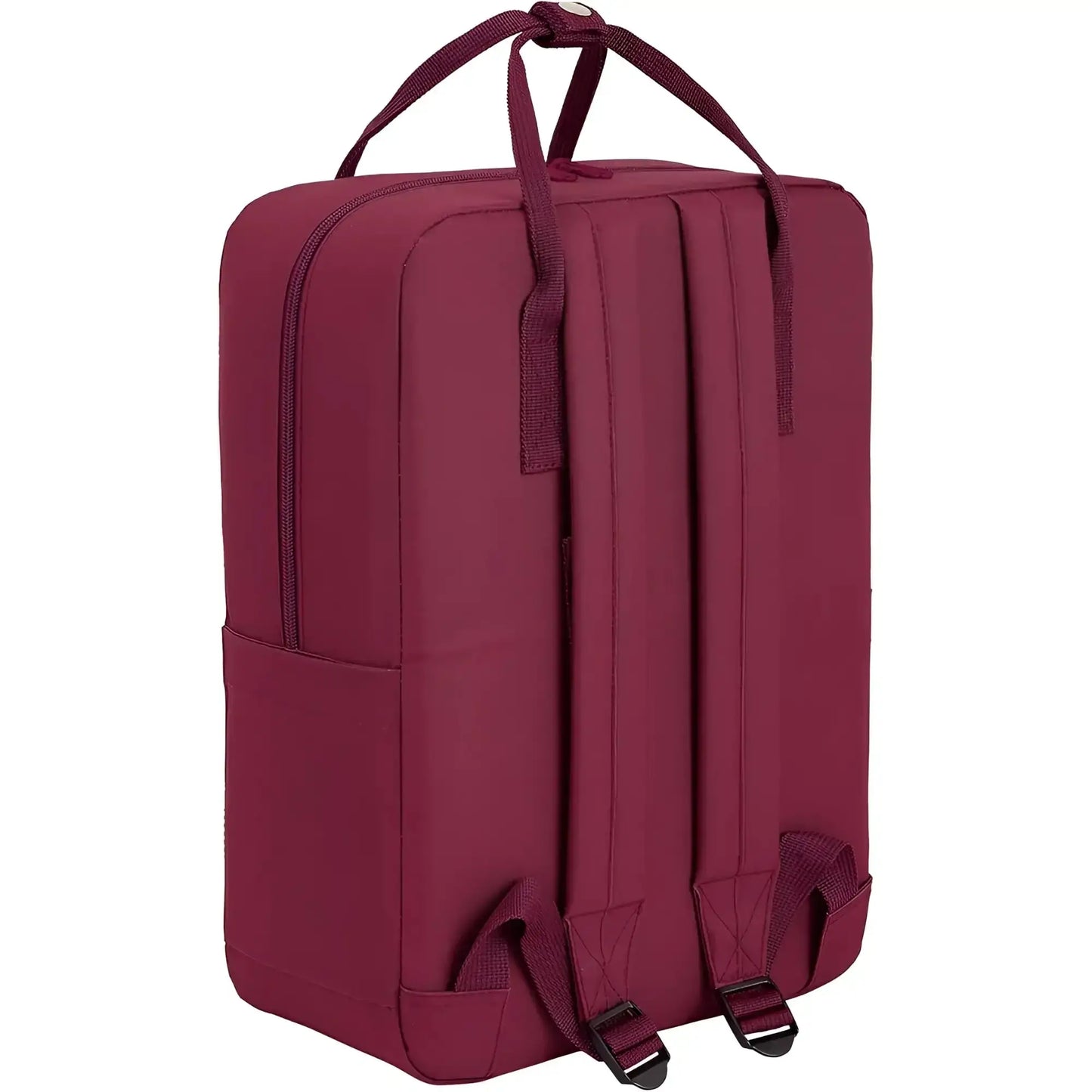 Mochila BENETTON burdeos con asas 27x13x38CM