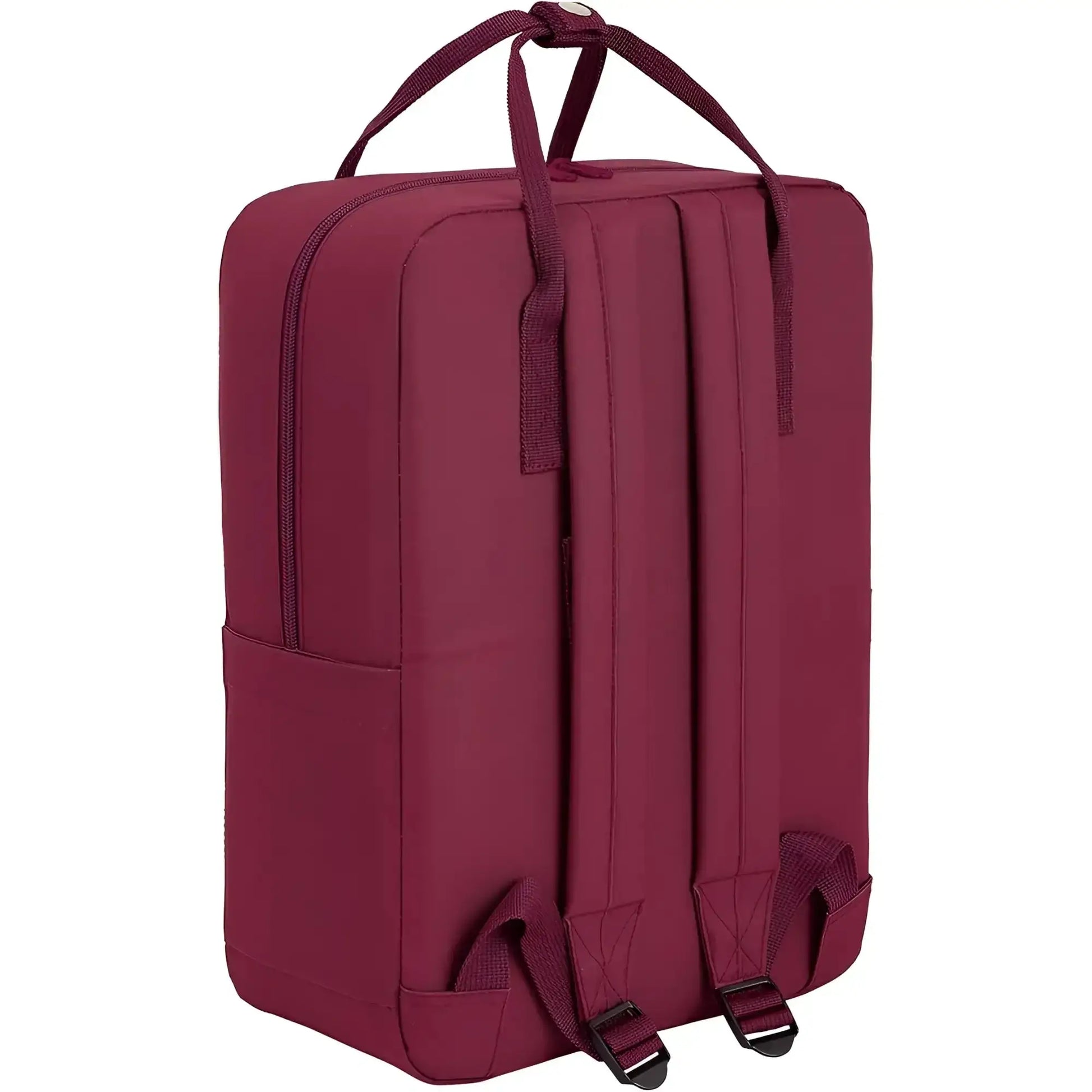 Mochila BENETTON burdeos con asas 27x13x38CM