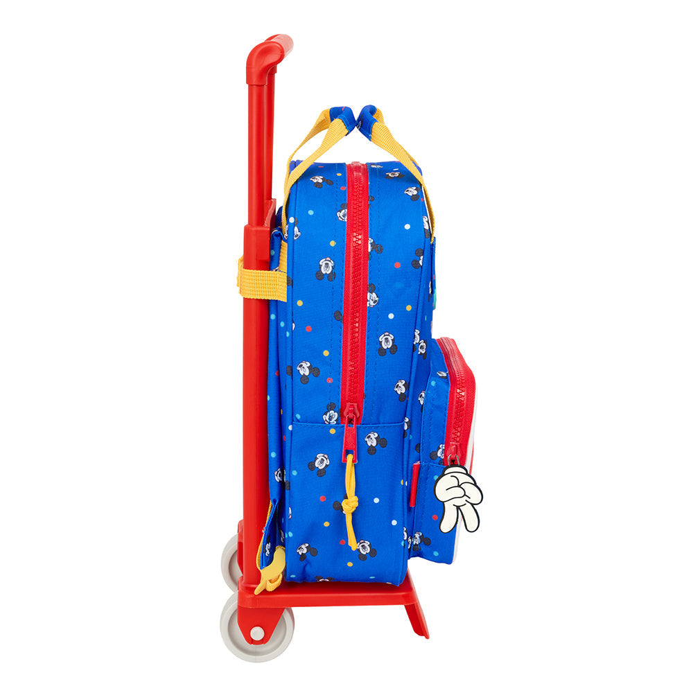 Mochila con carro Mickey Mouse ’Good day’ asas 20x28x8cm