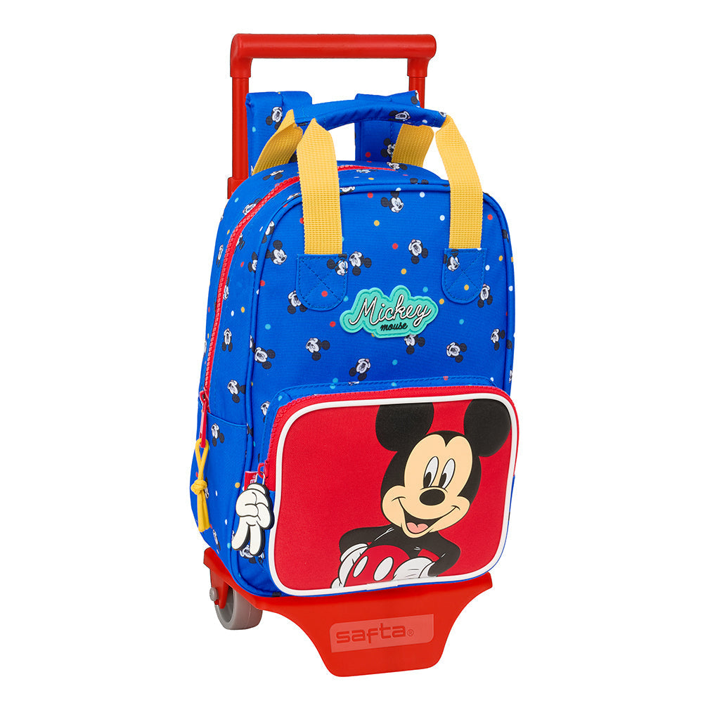 Mochila con carro Mickey Mouse ’Good day’ asas 20x28x8cm