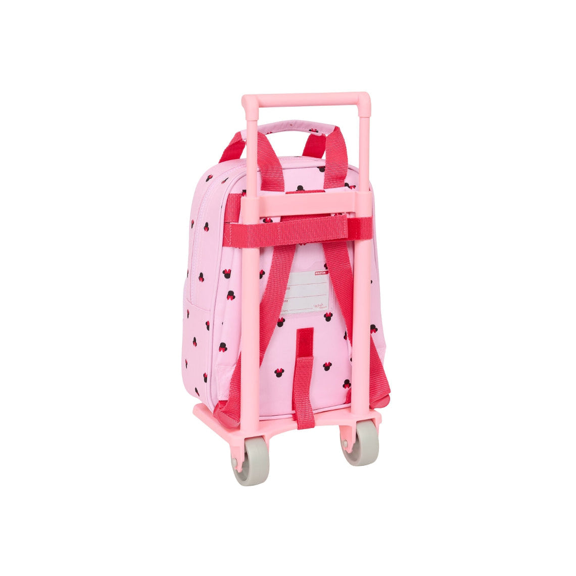 Mochila con carro Minnie Mouse ’Naive’ asas 20x28x8cm