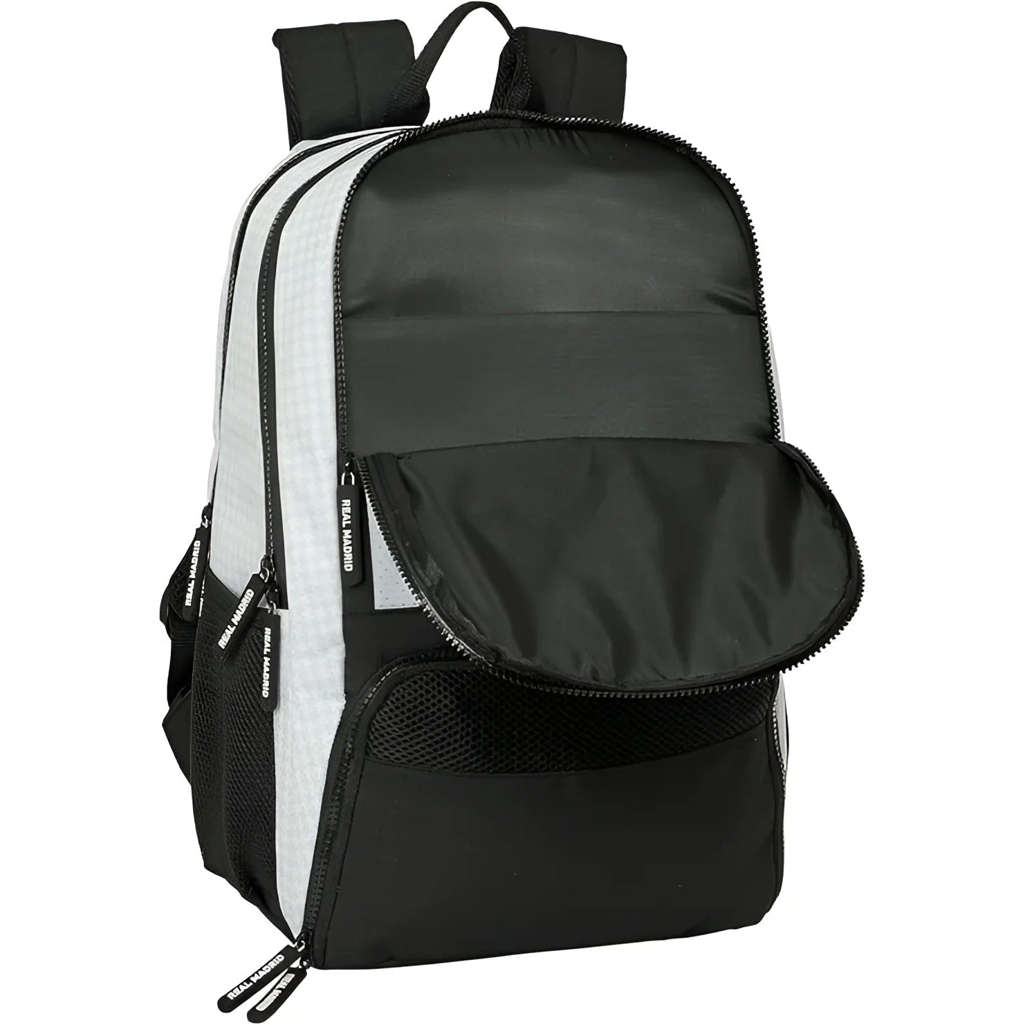 Mochila deporte o pádel REAL MADRID - 32x43x12cm Perfecta para el Cole Viaje