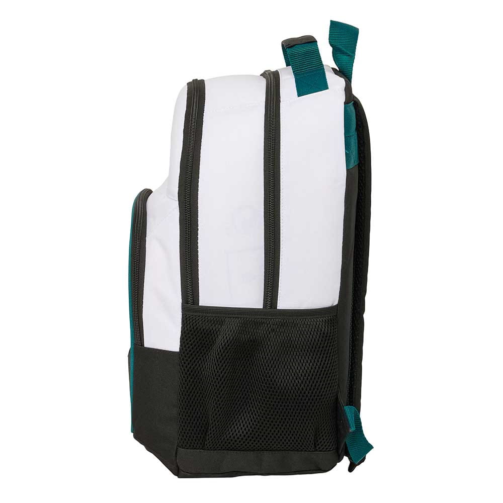 Mochila doble Real Madrid CF adaptable a carro equipación 26/27 36x16x42cm